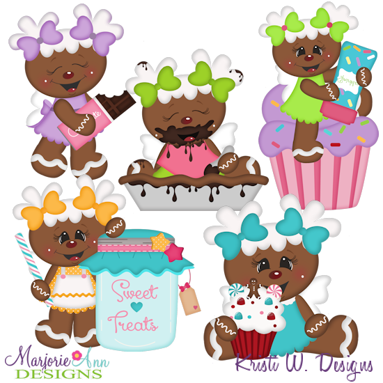Sugar Angels SVG Cutting Files Includes Clipart - Click Image to Close